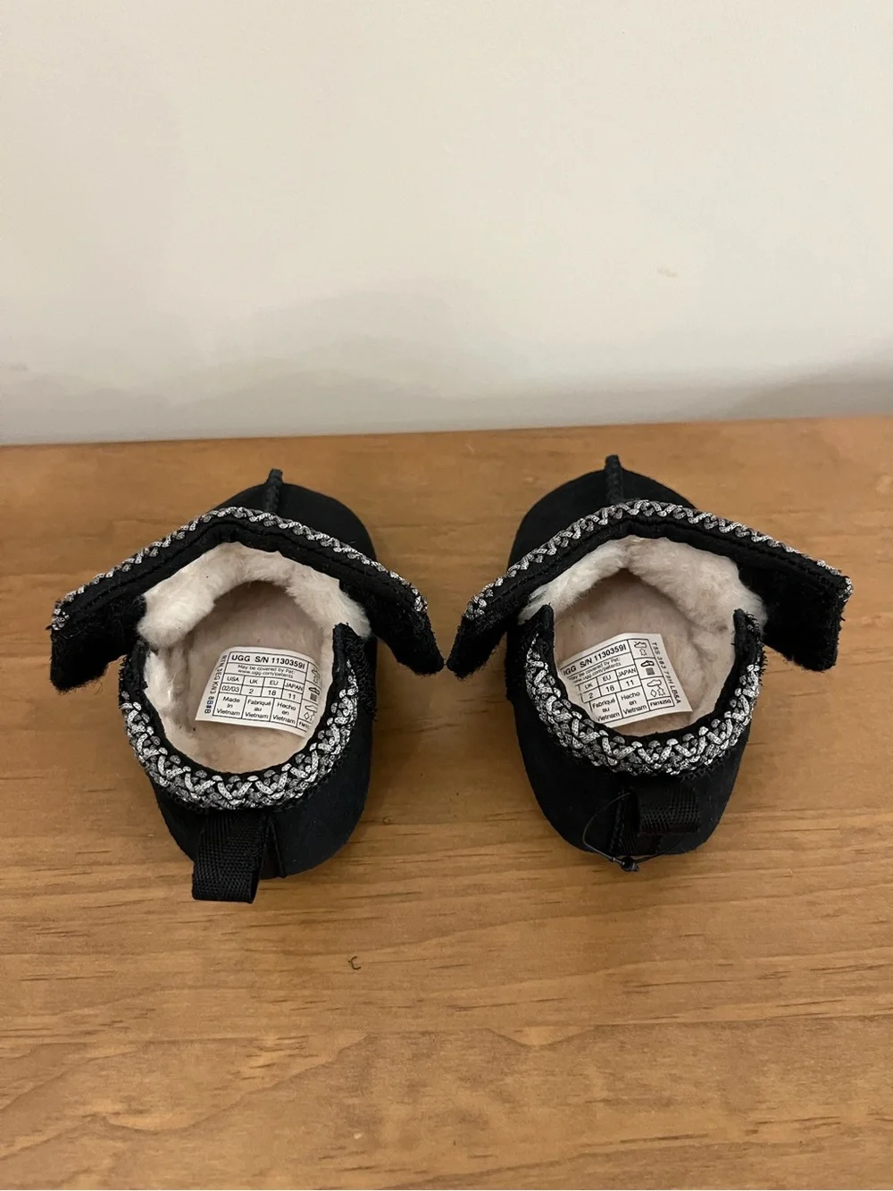 UGG black baby